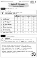 Vorschau - Arbeitsblätter - Stationsarbeit Deutsch – 10 Stationen zur Rechtschreibung - Seite 1