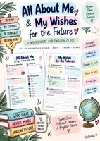 Vorschau - Arbeitsblätter - All about me & my wishes for the future - Deckblatt