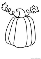 Vorschau - Mal- und Bastelvorlagen - Musterkunst Kürbisse, Ausmalbilder Herbst, Kunst Herbst - Seite 2