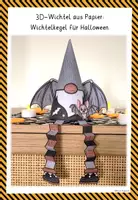 Vorschau - Stundenentwürfe - Halloween Kunst basteln Grundschule - GRUSELWICHTEL - Seite 3
