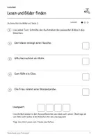 Vorschau - Arbeitsblätter - Woher kommt unser Trinkwasser? – Deutsch Klasse 1–2: Leseheft, Lesen & Schreiben, Wortschatz, Sachtext, Arbeitsblätter mit Lösungen als PDF - Seite 3