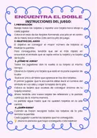 Vista previa - Juegos / Gamificación - Encuentra el doble | Juego de atención y rapidez - página 1