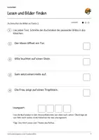 Vorschau - Arbeitsblätter - Auf Entdeckungstour in der Tropfsteinhöhle – Deutsch Klasse 1–2: Leseheft, Lesen, Schreiben, Wortschatz, Sachtext, Arbeitsblätter mit Lösungen als PDF - Seite 3
