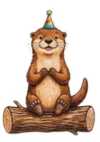 Vorschau - Stundenentwürfe - Otter-Geburtstagskalender - Seite 2