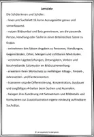Vorschau - Arbeitsblätter - Lesen auf Satzebene mit Suchbildern - Seite 1