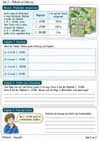 Vorschau - Stundenentwürfe - Maßstab und Entfernung | Geographie Klasse 5 | Arbeitsblätter mit Lösungen - Seite 2