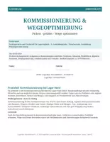 Vorschau - Arbeitsblätter - Lagerklar Praxisblätter 05 – Kommissionierung & Wegeoptimierung - Deckblatt