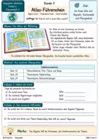 Vorschau - Stundenentwürfe - Atlas-Führerschein | Geographie Klasse 5 | Arbeitsblätter mit Lösungen - Seite 1