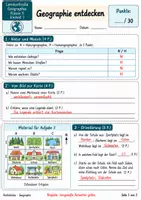 Vorschau - Unterrichtsreihen - Geographie entdecken | Lernkontrolle Geographie Klasse 5 | 30 Punkte mit Lösungen - Seite 3