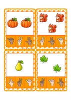 Aperçu - Apprentissages en autonomie - 🦔GRATUIT – Cartes à pinces de 1 à 3 : l'automne PS-MS. 🦔 - Page 3