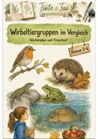 Vorschau - Unterrichtsreihen - Wirbeltiergruppen im Vergleich – Wochenplan & Freiarbeit Klasse 5-6 - Deckblatt