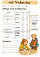 Vorschau - Unterrichtsreihen - Wirbeltiergruppen im Vergleich – Wochenplan & Freiarbeit Klasse 5-6 - Seite 1