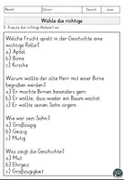 Vorschau - Arbeitsblätter - Der Herr von Ribbeck zur Ballade von Theodor Fontane Leseverstehen mit Lesetext, Fragen - Seite 3