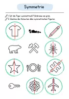 Vorschau - Arbeitsblätter - Achsensymmetrie - Arbeitsblätter (1. - 2. Klasse) - Seite 3