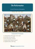 Vorschau - Arbeitsblätter - Die Reformation – Lesespurgeschichte mit Rätselaufgaben (Klasse 7) - Seite 1