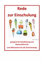 Vorschau - Anderer Materialtyp - Rede zur Einschulung - Deckblatt