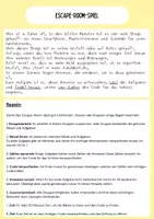 Vorschau - Stundenentwürfe - Escaperoom zum Thema Schulden bei Jugendlichen - Seite 1