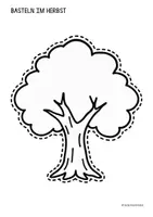 Vorschau - Mal- und Bastelvorlagen - Bastelvorlagen für den Herbst | Fensterbilder | Wanddeko | Ausmalbilder (Vorschule, Klasse 1) - Seite 3
