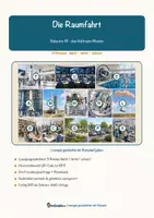 Vorschau - Arbeitsblätter - Die Raumfahrt – Lesespurgeschichte mit Rätselaufgaben (Klasse 8) - Seite 1