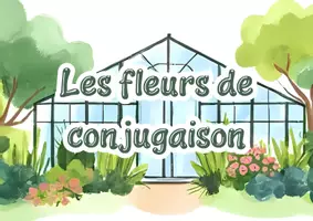 Aperçu - Apprentissages en autonomie - Les fleurs de conjugaison (2 modes de jeu différents) - Page 1