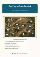 Vorschau - Arbeitsblätter - Ein Jahr auf dem Fronhof – Lesespurgeschichte mit Rätselaufgaben (Klasse 7) - Seite 1