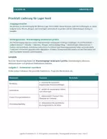 Vorschau - Arbeitsblätter - Lagerklar Praxisblätter 01 – Wareneingang & Warenprüfung - Seite 1