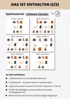 Vorschau - Spiele - Halloween „Was fehlt?“ Wahrnehmungsspiel für Kita & Vorschule | Konzentrationsspiel 4–7 Jahre | visuelle Wahrnehmung Klasse 1 - Seite 2