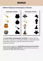Vorschau - Spiele - Halloween „Was fehlt?“ Wahrnehmungsspiel für Kita & Vorschule | Konzentrationsspiel 4–7 Jahre | visuelle Wahrnehmung Klasse 1 - Seite 3