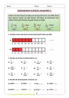 Vorschau - Arbeitsblätter - Dezimalzahlen üben Klasse 5 und 6 - Seite 3