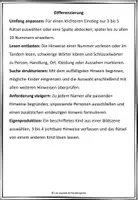 Vorschau - Arbeitsblätter - Personenbeschreibung lesen auf Satzebene - Wer bin ich? - Seite 3