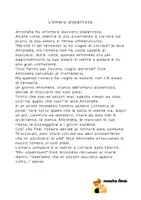 anteprima - Esercizi - L'ombra dispettosa - Testo ed esercizi - Pagina di copertina
