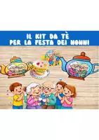 anteprima - Materiale interattivo - Set di teiera per la festa dei nonni@Nikki_Giochi - Pagina di copertina