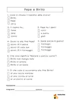 anteprima - Esercizi - Lettura e comprensione - Classe 1a, 2° quadrimestre - Pagina 2