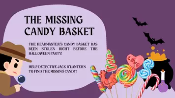 Vorschau - Stundenentwürfe - Halloween Mystery Lesespaziergang: Logik-Rätsel "The Missing Candy Basket" | Englisch A2 - Klasse 7 (Sek I) - Seite 3