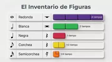 Vista previa - Refuerzo / NEE / Materiales de apoyo - EL CÓDIGO DEL RITMO | Figuras, Silencios y Compases - página 3