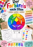 Vorschau - Mal- und Bastelvorlagen - Kunst Klasse 4 - Deckblatt