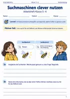 Vorschau - Arbeitsblätter - Medienkompetenz Informationen prüfen Materialpaket Klasse 5–6 - Seite 1
