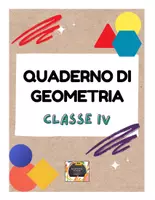 anteprima - Esercizi - QUADERNO DI GEOMETRIA scritto a mano – Classe IV – per tutto l’anno scolastico. - Pagina 3