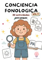 Vista previa - Hojas de trabajo - Cuadernillo Conciencia fonológica Vol II @fono - Portada