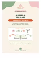 anteprima - Programmi scolastici / Materiali per docenti - Aiutalo a studiare senza sostituirti a lui Maestra Fiore - Pagina di copertina