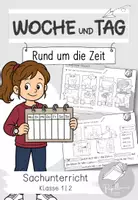 Vorschau - Arbeitsblätter - Woche und Tag | Kalender | Rund um die Zeit - Deckblatt