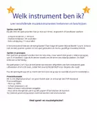 Voorbeeld - Welk instrument ben ik - Leuk spel voor muziekles - Pagina 2