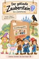 Vorschau - Stundenentwürfe - Zuhörkrimi - Der geklaute Zauberstein - Klasse 1 - Deckblatt