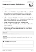Vorschau - Arbeitsblätter - 3 Lesegeschichten Herbst/Halloween – 3/4 - Seite 3