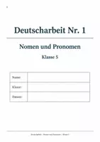 Vorschau - Stundenentwürfe - Materialpaket Deutsch Klasse 5: Nomen & Personalpronomen | Übungsheft + Klassenarbeit + Lösungen - Seite 1