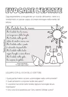 anteprima - Piani di lezione - Evocare l'estate con i sensi - minilesson wrw - Pagina 1