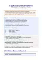 Vorschau - Unterrichtsreihen - Satzbau sicher anwenden – Verbzweitstellung & Umstellprobe Arbeitsblatt‑Paket mit Mini‑Test · Deutsch · V2‑Regel - 6./7. Klasse / Schulstufe - Seite 1