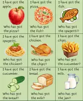 Vorschau - Spiele - Lunch - I have, who has - Spiel - zweifach differenziert - Seite 2