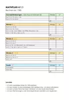 Vorschau - Lehrpläne/Lehrermaterial - Mathematikpläne, 4. Klasse, Schweizer Zahlenbuch - Seite 1
