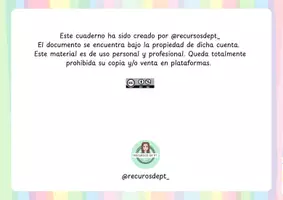 Vista previa - Refuerzo / NEE / Materiales de apoyo - CUADERNO TEACCH LECTOESCRITURA 1 (sílabas directas) - página 2